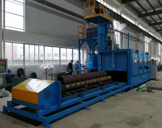广西喷砂机在管道除锈中的现场施工应用