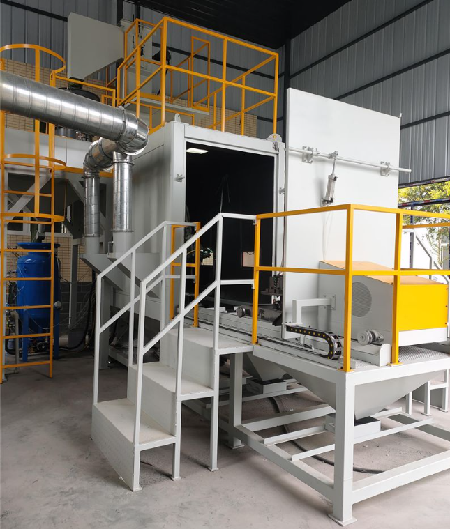 广西全自动喷砂机 实现无人化高效生产