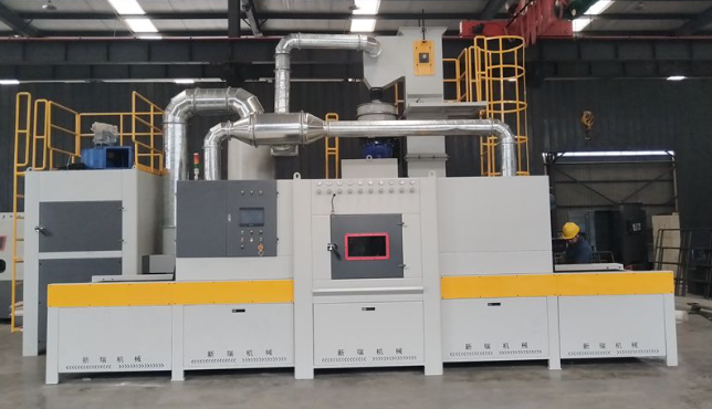 广西工件喷砂不均匀？一台自动喷砂机就能解决