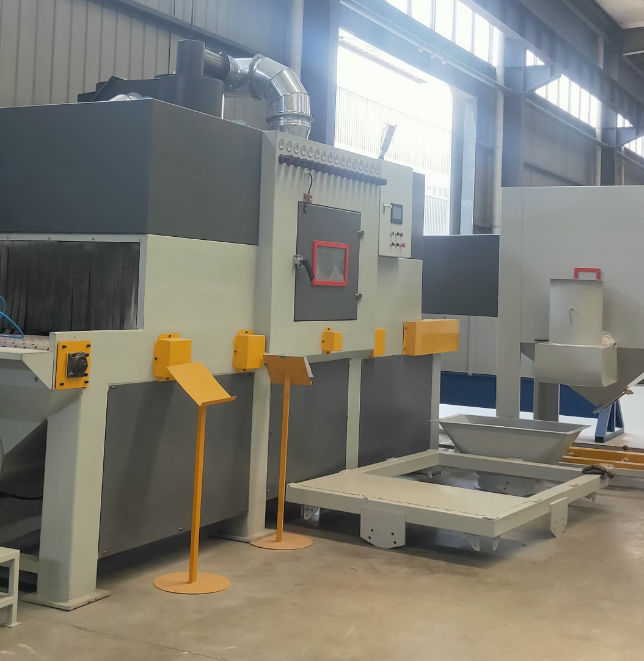 广西自动喷砂机工作原理与日常维护要点